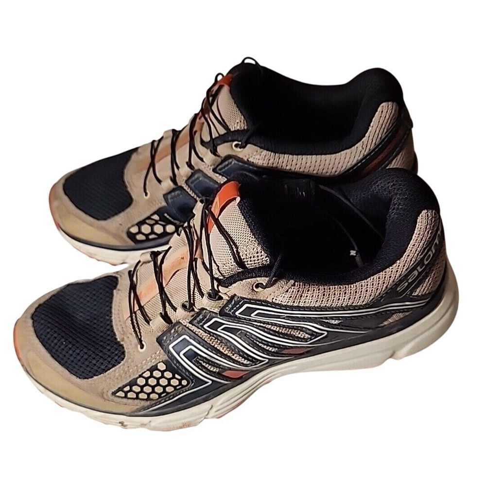 SALOMON Shoes Sneakers Womens Size 8.5‎ X-Mission 3 Khaki Black Running Hiking